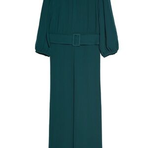 Zara Green Collared Dress